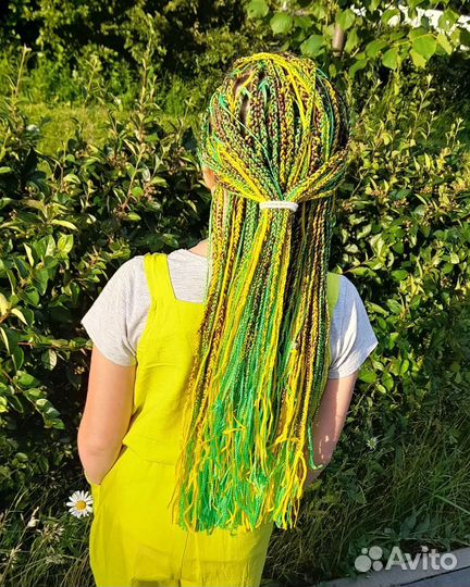 Афрокосы, зизи, де-дреды, де косы