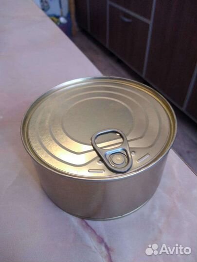 Свежая тушёнка из мяса лося