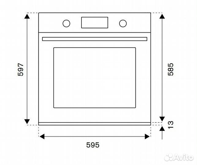 Духовой шкаф Bertazzoni F6011proeln