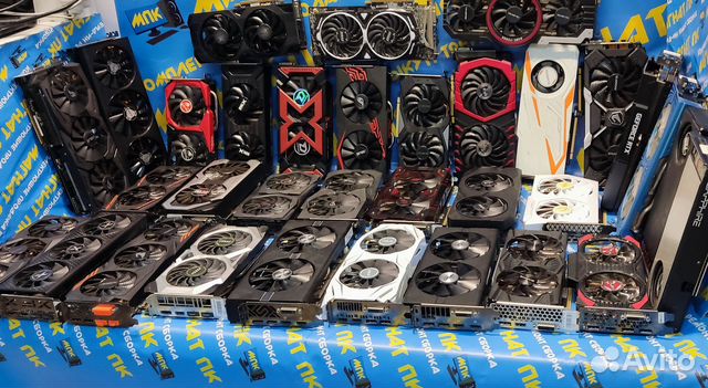 Игровые видеокарты RTX GTX RX выкуп обмен продажа