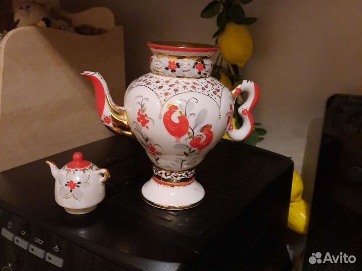 Чайник заварочный фарфоровый СССР