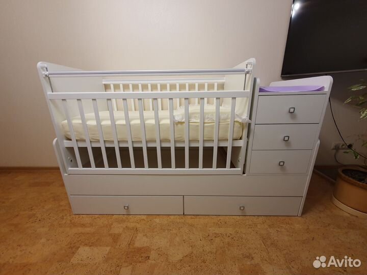 Детская кроватка трансформер