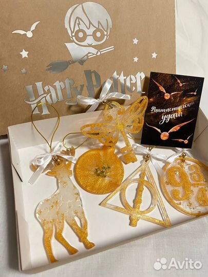 Елоные украшения Гарри Поттер