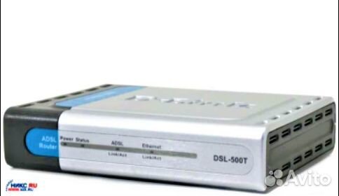 Новый модем роутер DSL-500T