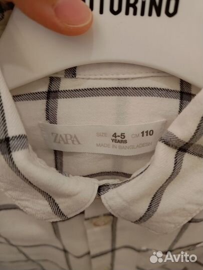 Рубашка и брюки для мальчика zara 110