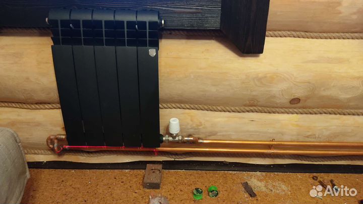 Монтаж отопления и водопровода медью и пластиком