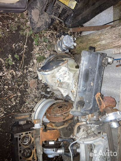 Продам двигатель бу с daewoo нэксии на запчасти