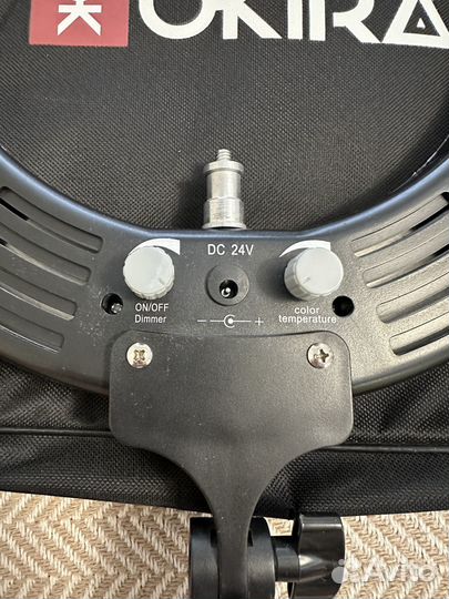 Кольцевая лампа профессиональная Okira 35см