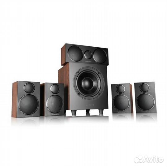 5.1 Wharfedale DX-3 5.1 HCP System Walnut Pearl