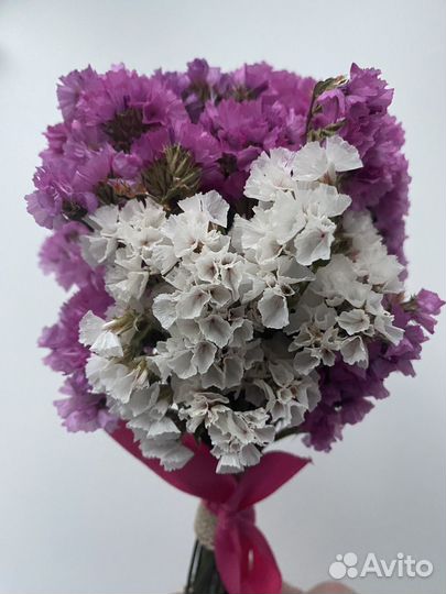 Мини букеты из статицы сухоцвет