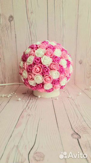 Светильник букет роз