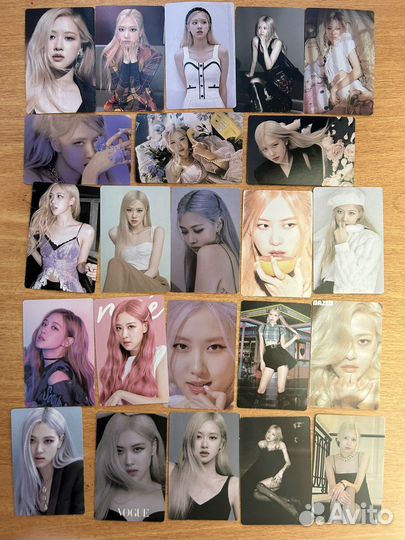 Карты blackpink rose