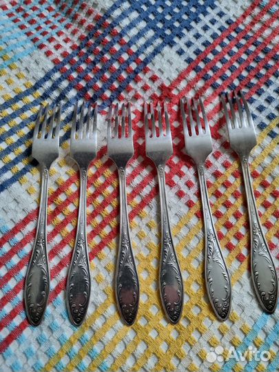 Вилки мельхиор столовые 21см