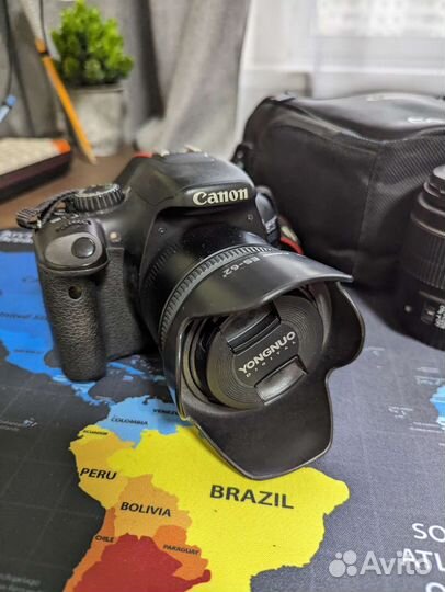 Зеркальный фотоаппарат canon eos 550d