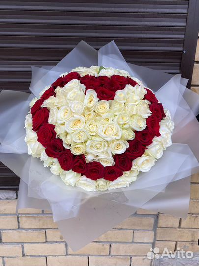 101 роза сердце когда признаться нужно вот так