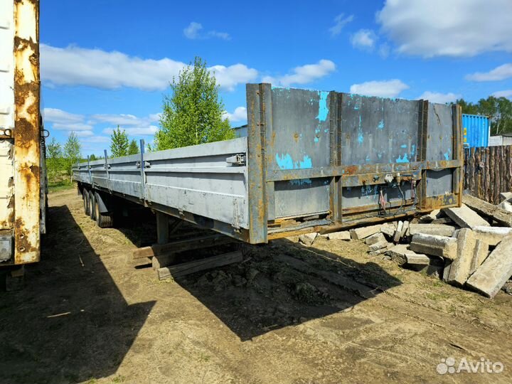 Полуприцеп бортовой Kogel SN24, 1992