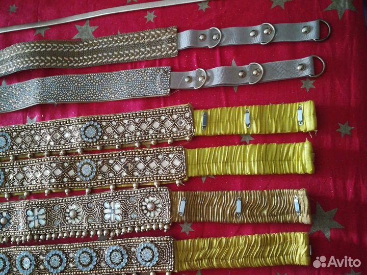 Индийский пояс для сари или костюма