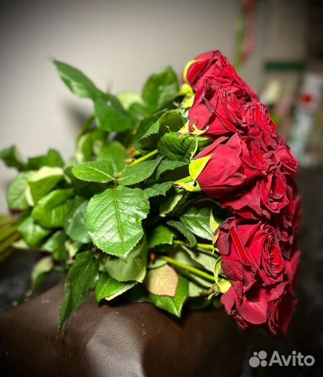 101 Роза, 60 см, Букет, Цветы с Доставкой