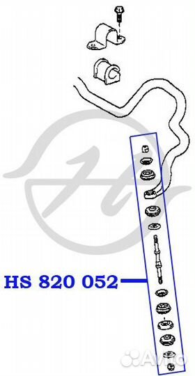Тяга стабилизатора перед прав / лев