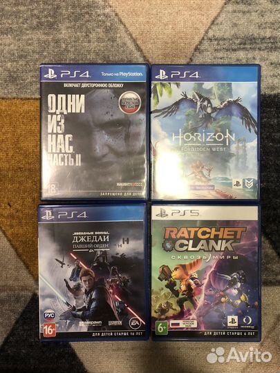 Игры ps4 ps5