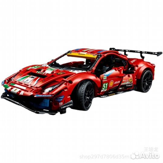 Конструктор Technic 42125 Ferrari 488