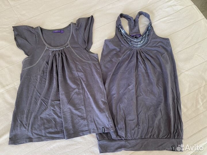 Футболки, туники, бриджи, майки, размер S