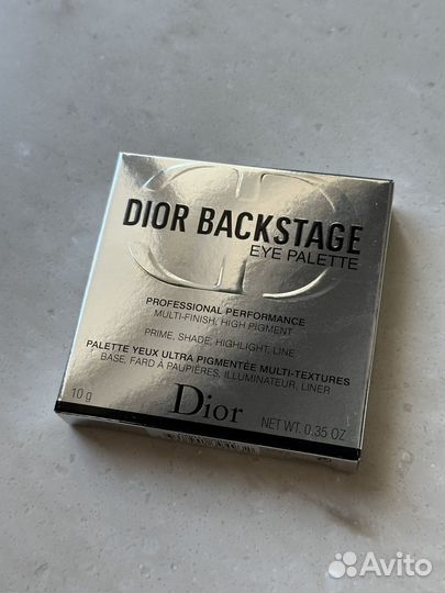 Тени для век dior backstage 001