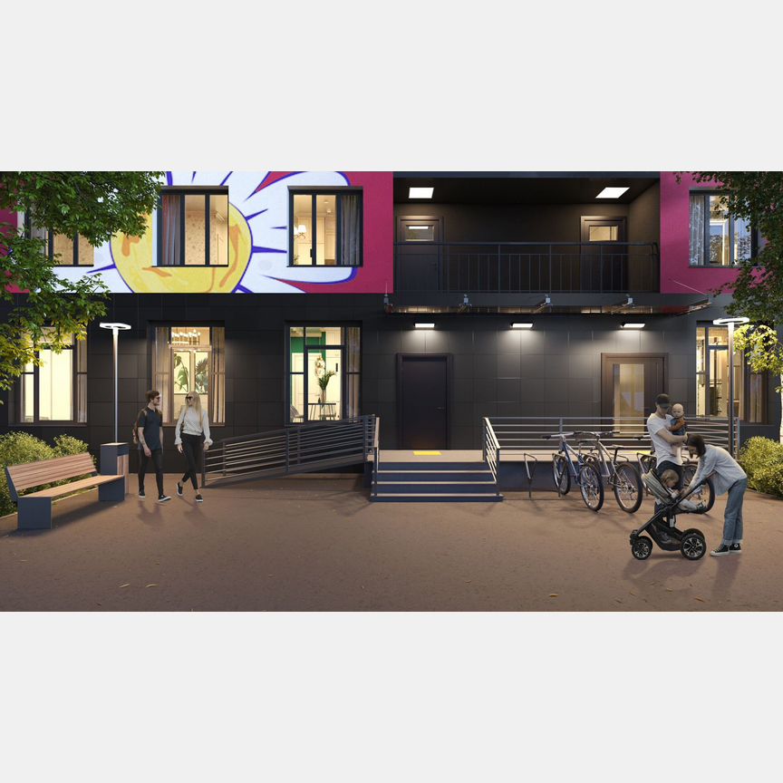 Квартира-студия, 25 м², 1/18 эт.