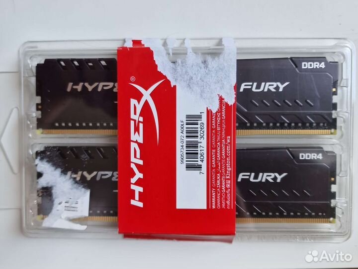 Оперативная память Kingston HyperX 64gb ddr4