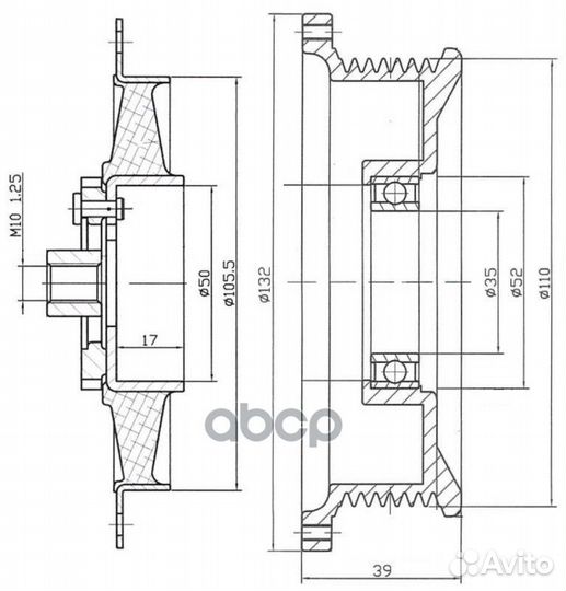 Деталь LCC1901 luzar