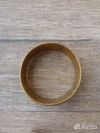 Браслет латунь медь Винтаж Индия
