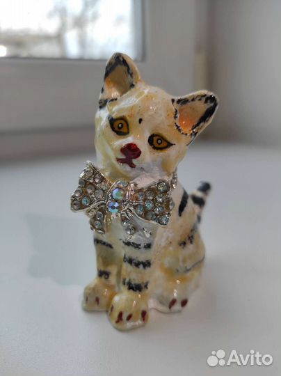 Шкатулка кот. Новая