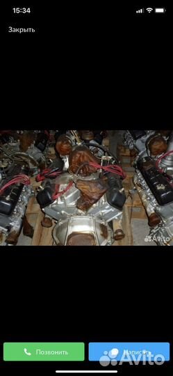 Двигатель газ66 в сборе, после капремонта, с кпп