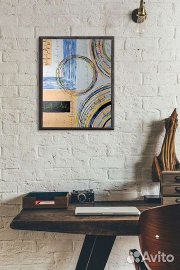 Современная картина на холсте 30х40