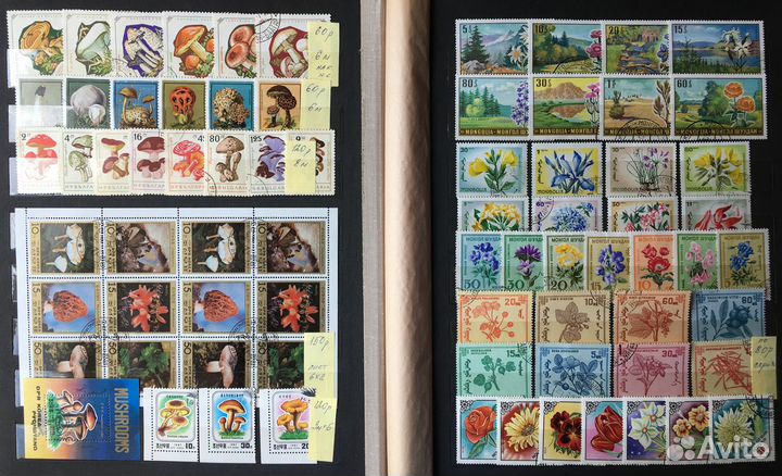 Серии иностранных марок по тематике, часть 1