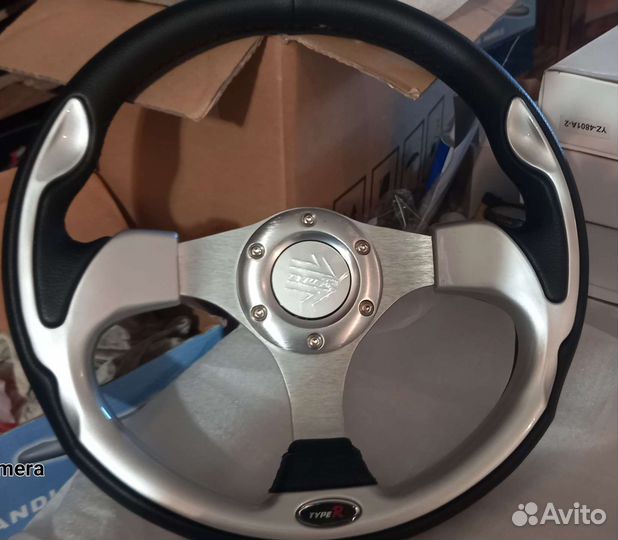 Спортивный руль на ваз