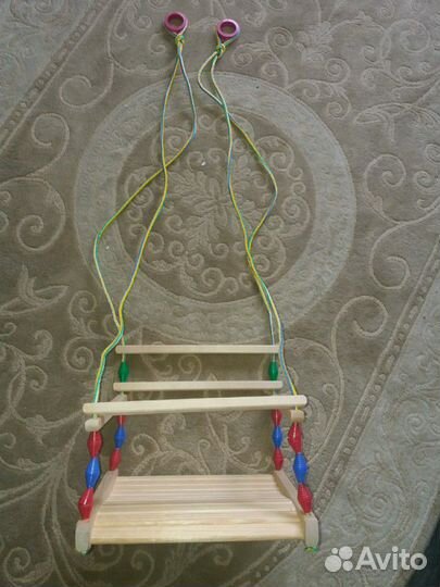 Качели новые детские