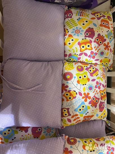 Бортики в кроватку