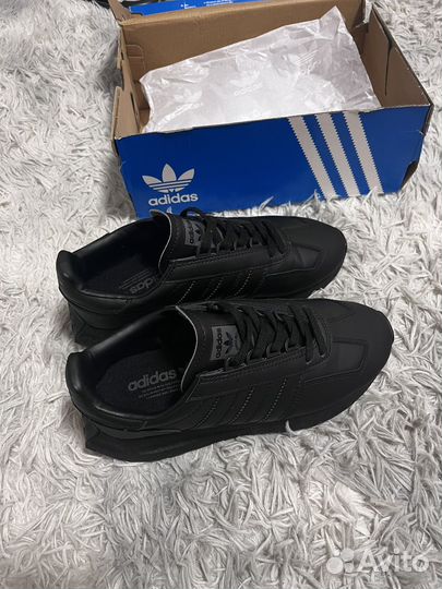 Adidas мужские кроссовки кожаные