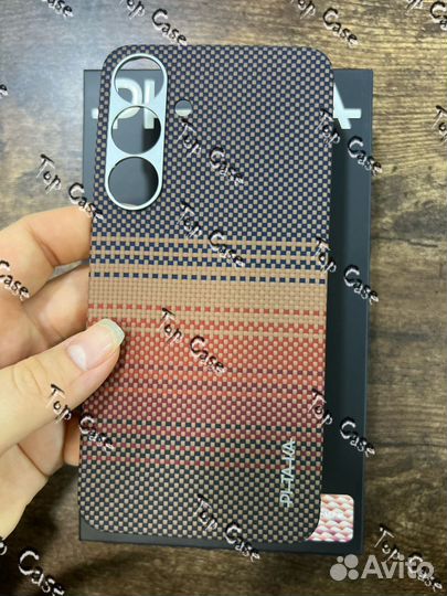 Чехол Pitaka Tactile Samsung S25 Plus sunset