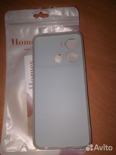 Чехол бампер силиконовый на смартфон itel p40