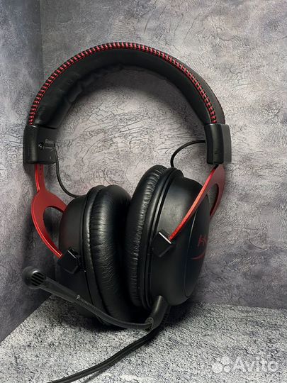 Проводные наушники HyperX Cloud II KHX-hscp-RD
