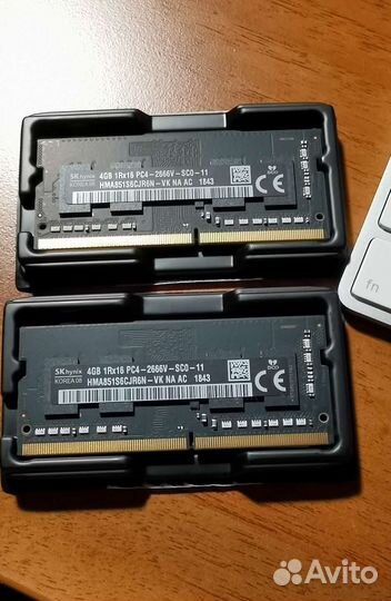 DDR-4 SO-dimm цена за 2 х 4 Гб