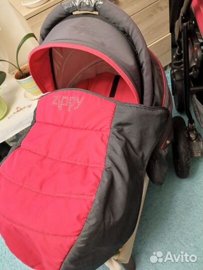 Коляска zippy 2 в 1, + сумка