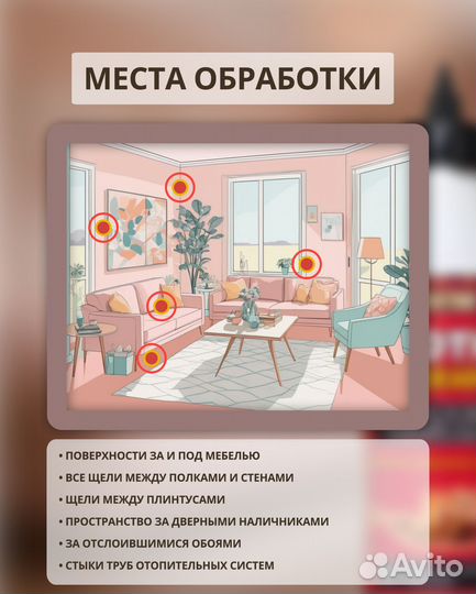 Gektor (Гектор) против тараканов 500 мл / 150 гр