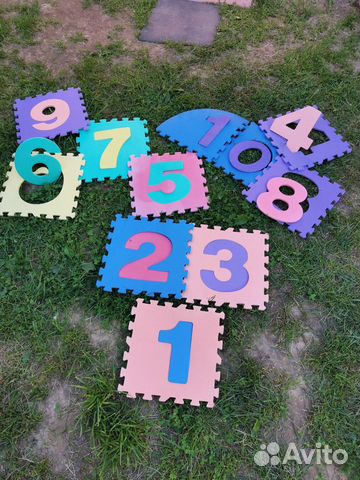 Детский коврик-пазл