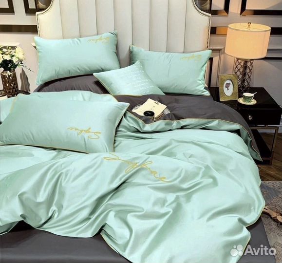 Постельное белье mency жатка сатин евро