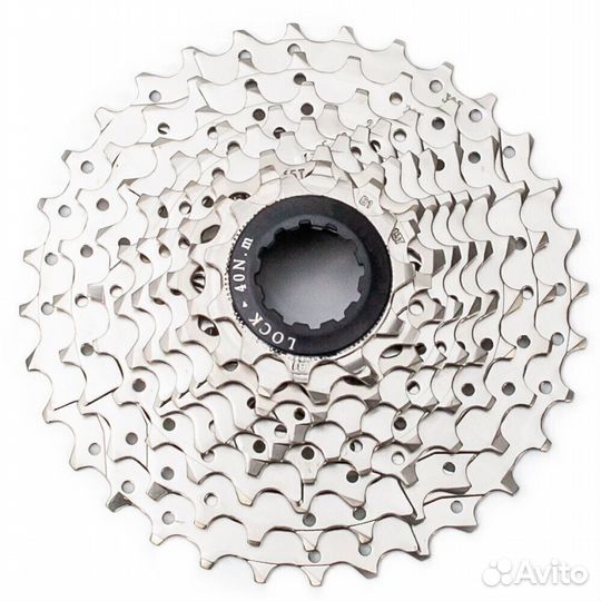 Кассета 9 скоростей, 11-32T, серебряная
