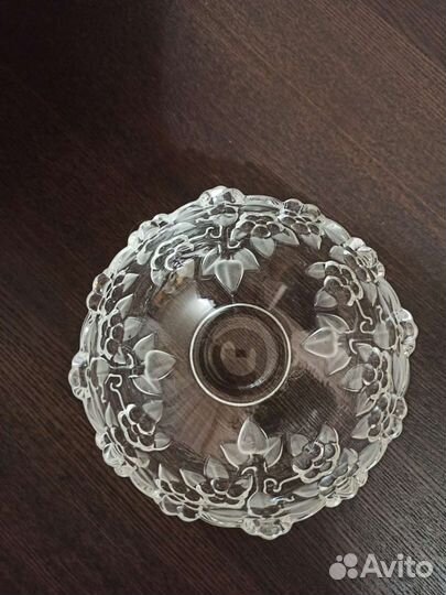 Конфетница2 салатника, Walther-Glas, Германия