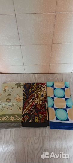 Шелковый платок шейный